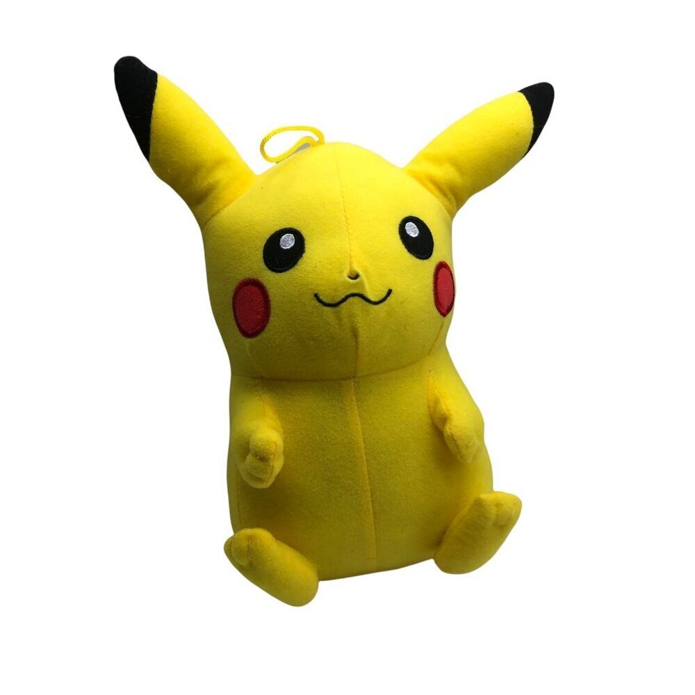 Pokemon 11" Pikachu Toy Factory Hanging Soft Plush Stuffed Animal Yellow Stuffed